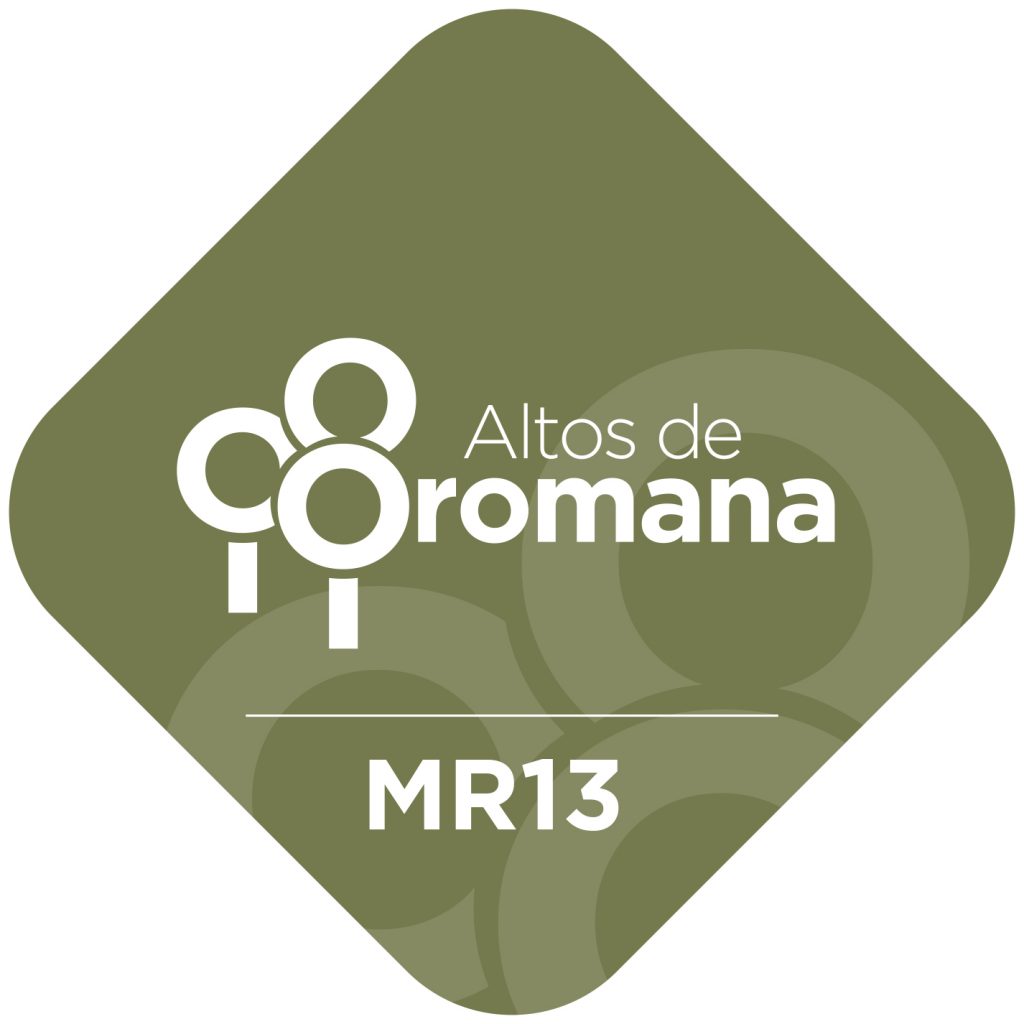 Logo promoción Altos Oromana MR-13 Grupo Recio